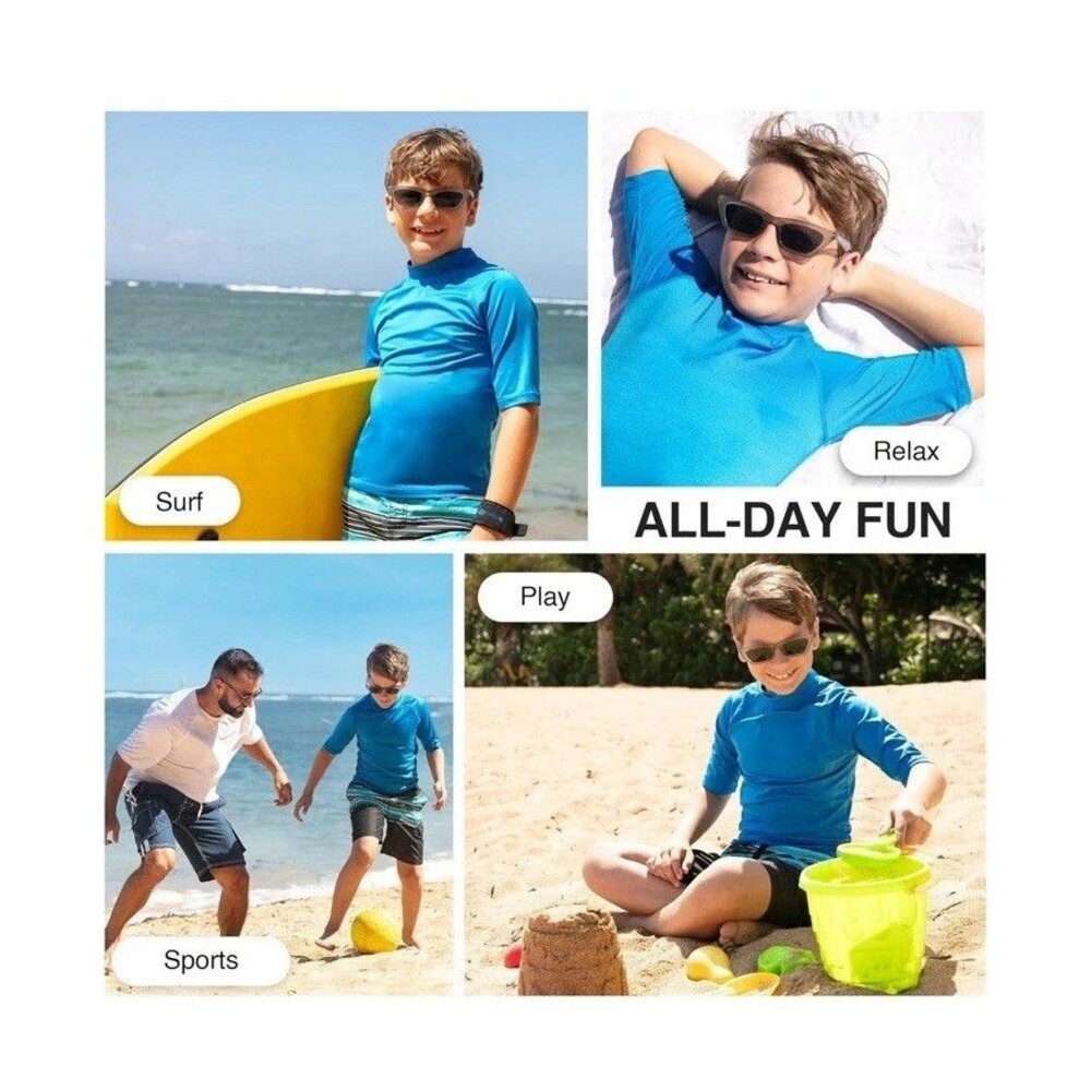 Kanu Surf Boys Fiji UPF 50+ Sun Protective Rashguard Size 3T - Picture 5 of 6